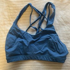Lululemon blue sports bra